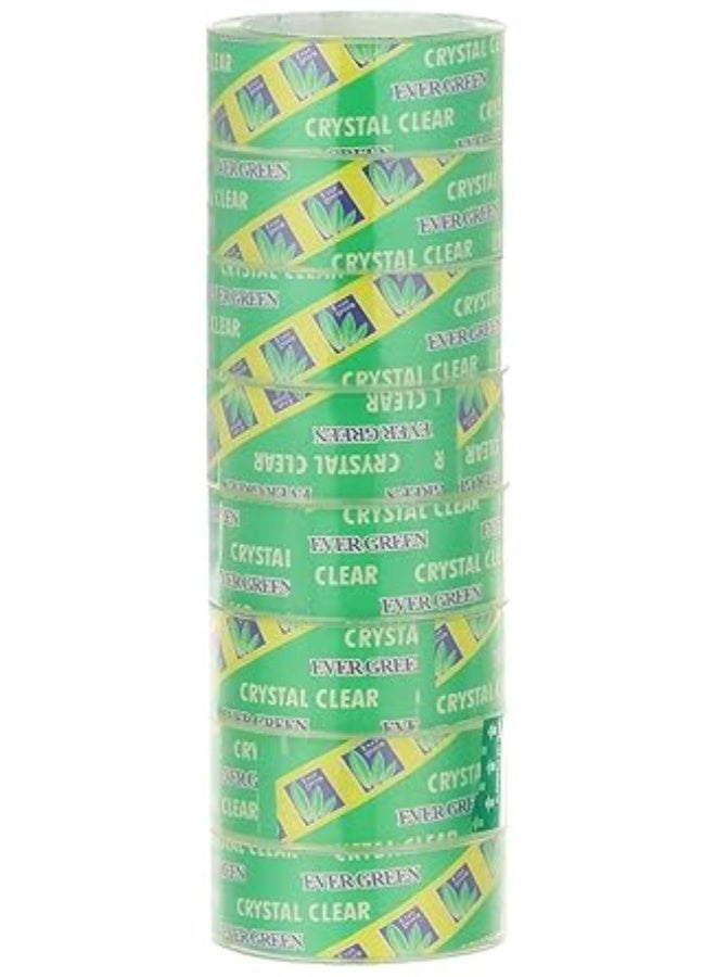 Crystal Clear Small adhesive tape - 12 pieces, transparent - Image 2